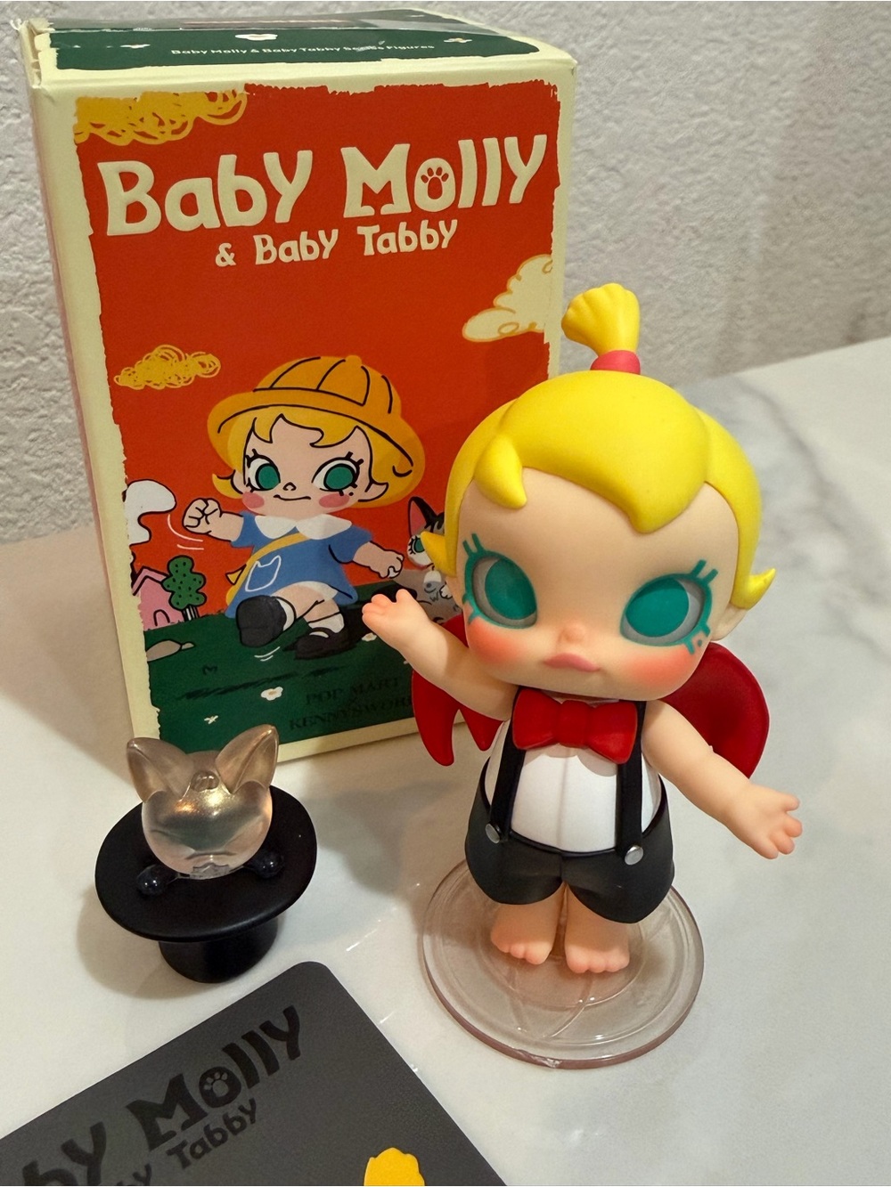Pop Mart Baby Molly & Baby Tabby Best Partner NWT